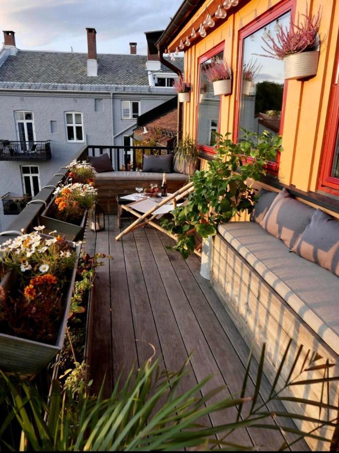 Penthouse In Oslo'S Hippest District Gruenerlokka Lejlighed Eksteriør billede